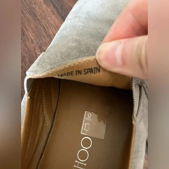 Jimmy Choo Suede Slip on Sneakers 7.5 - Picture 7 of 9